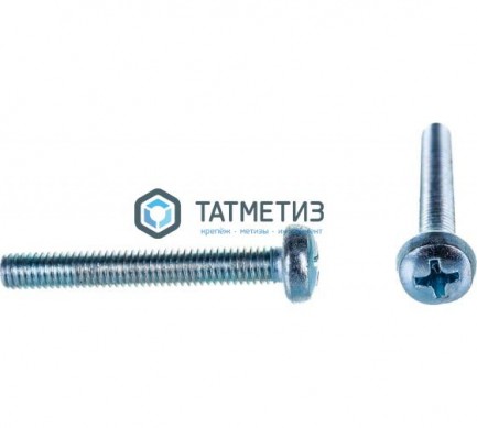 Винт полукр/гл крест/шл DIN 7985 А2 M5 х20 -  магазин крепежа «ТАТМЕТИЗ»