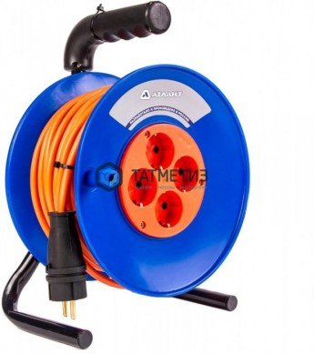 Удлинитель силовой на катушке с/з, КГ, 4000 Вт, 30м Атом Атлант | «ТАТМЕТИЗ» Удлинитель силовой на катушке с/з, КГ, 4000 Вт, 30м Атом Атлант - магазин крепежа «ТАТМЕТИЗ»